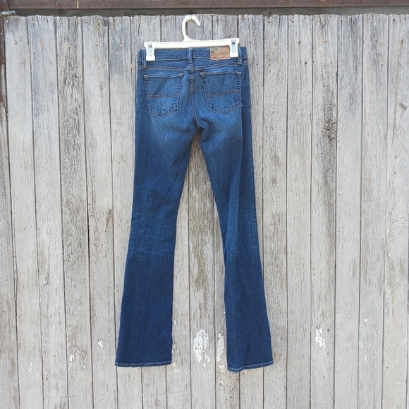 Ralph Lauren Denim Supply Jeans Womens 27x32 Blue Dark Wash Slim Bootcut Western - Picture 2 of 4